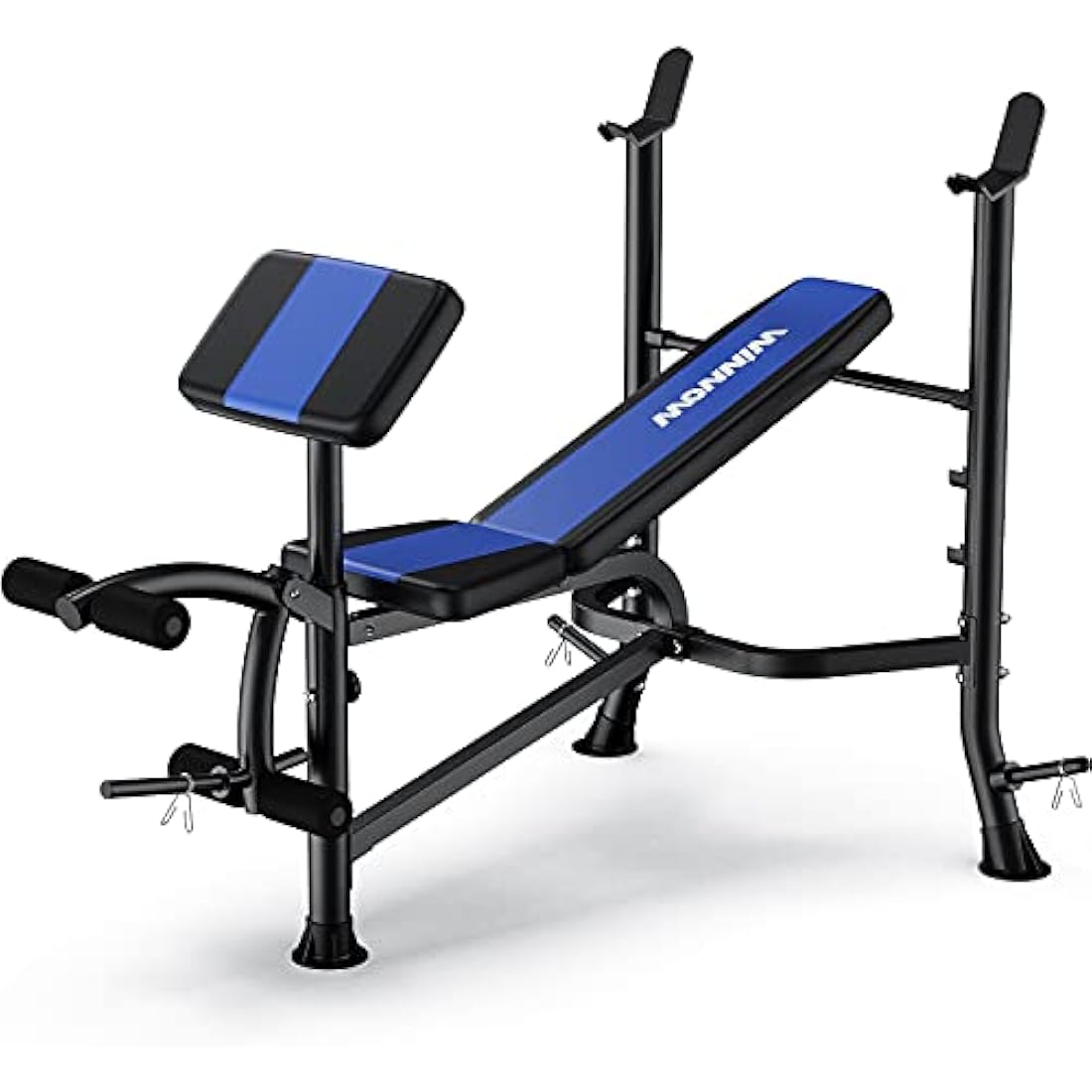 WINNOW Adjustable Weight Bench with Leg Extension and Preacher Curl