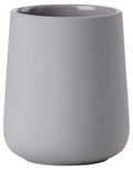 Zone Denmark Nova One Stoneware Toothbrush Mug - Gull Grey, 10cm