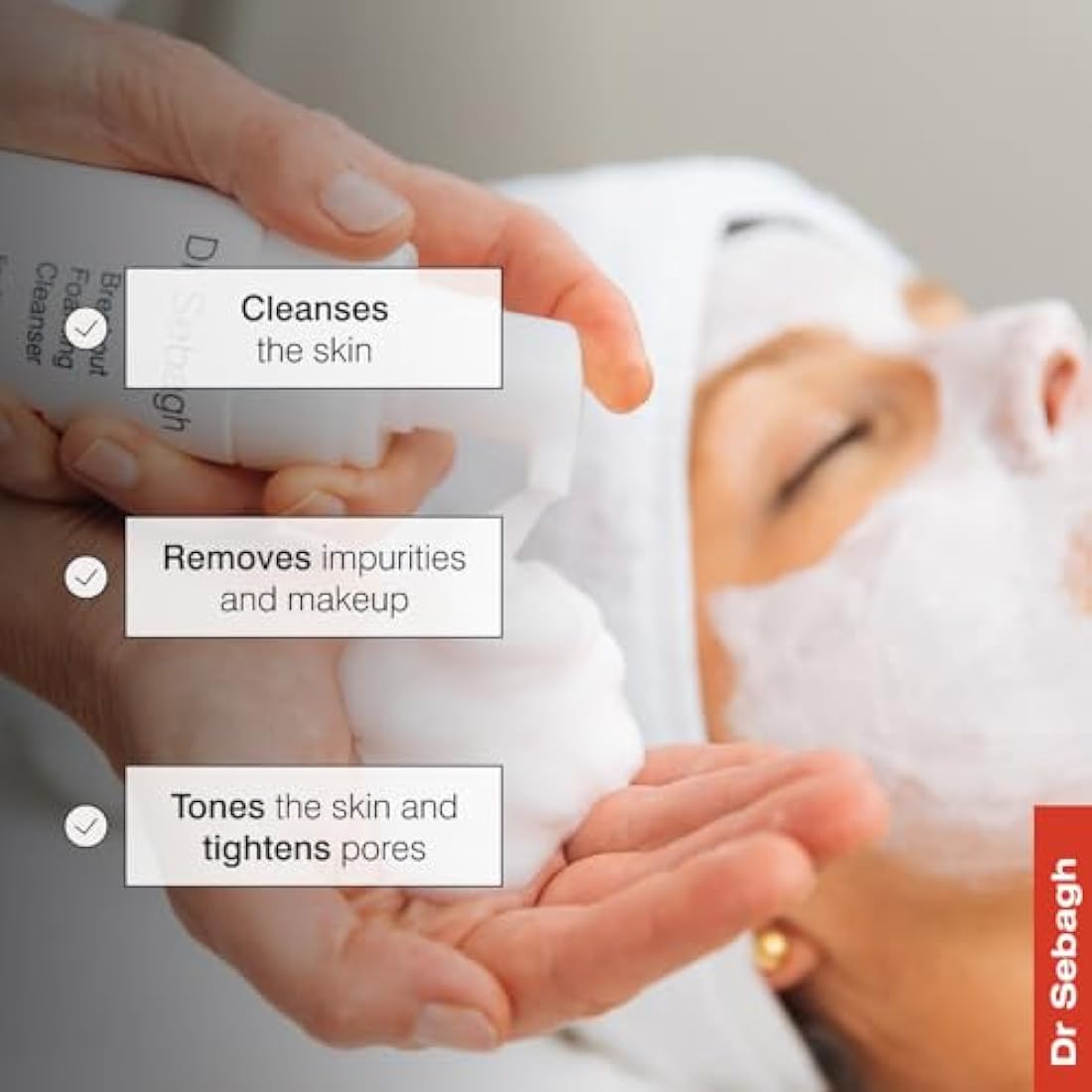 Dr Sebagh 2-in-1 Toner & Cleanser | Deep Cleansing & Hydrating - 150ml