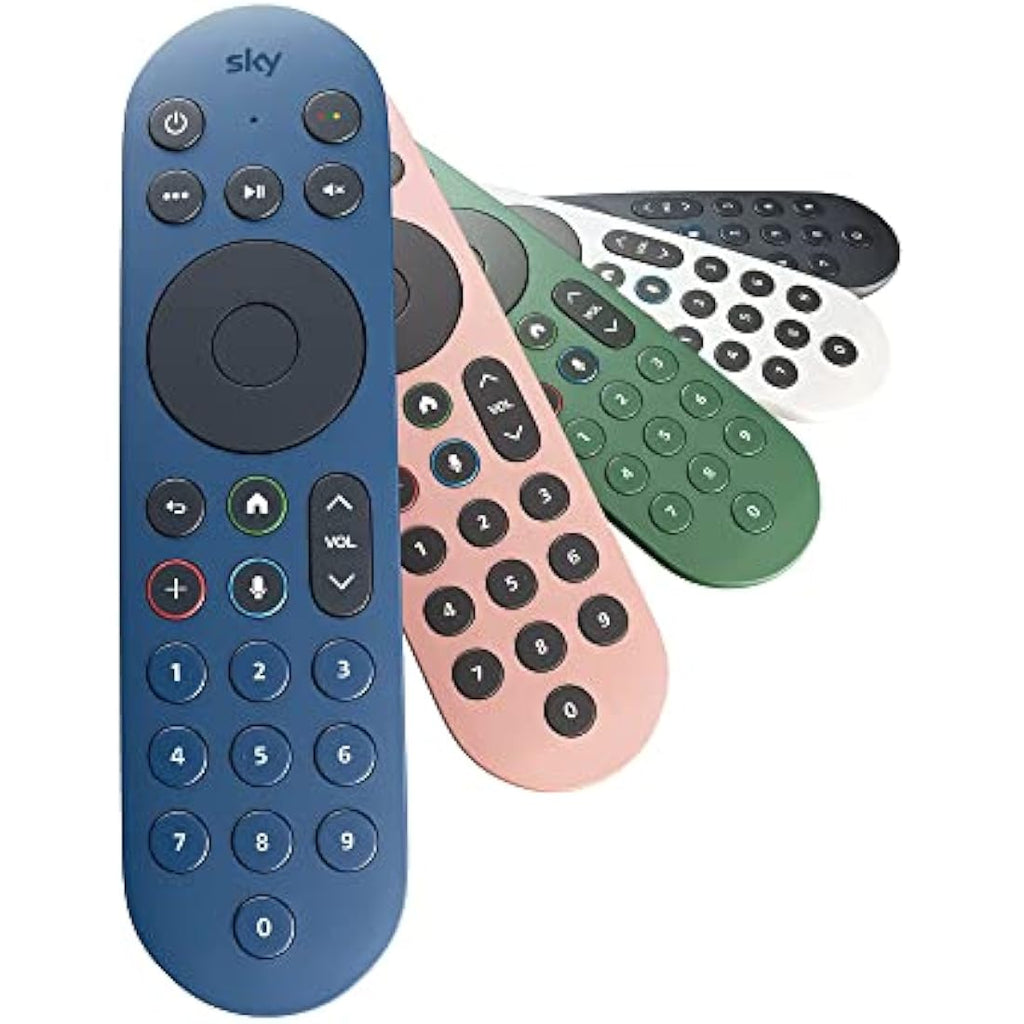 Sky Glass & Sky Stream Voice Remote with Backlit Buttons – Racing Green