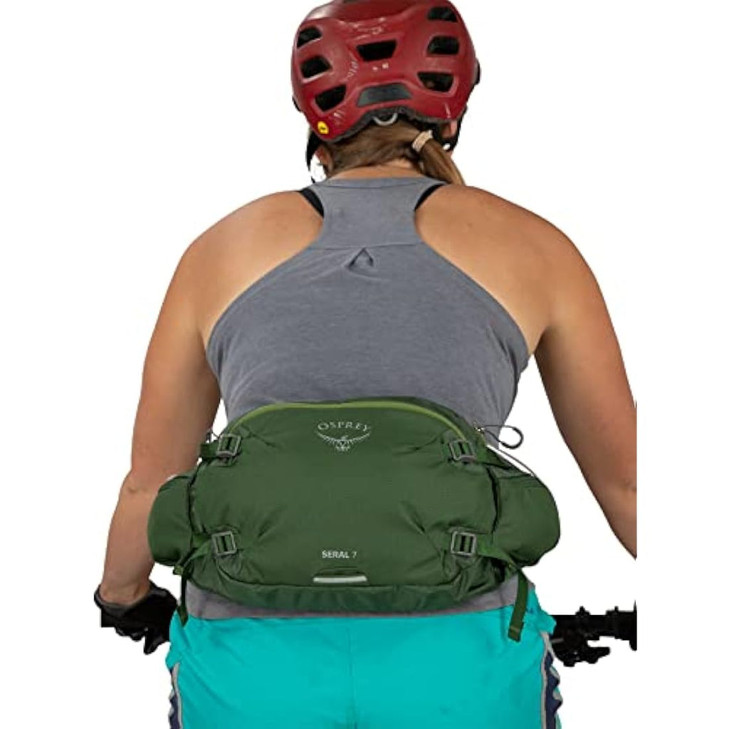 Osprey Seral 7 Lumbar Biking Hydration Pack with 1.5L Reservoir – Red