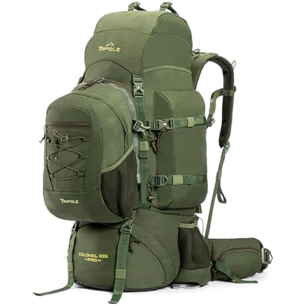 Tripole Colonel Pro 105L Metal Frame Rucksack with Detachable Bag
