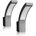 SEBSON LED Outdoor Wall Lights - Pack of 2 - IP65 15W Cool White