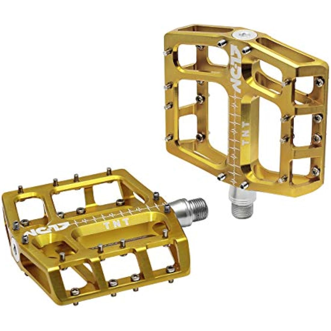 NC-17 Sudpin IV XL TNT Aluminium Platform Pedals – MTB & BMX Flat Pedals