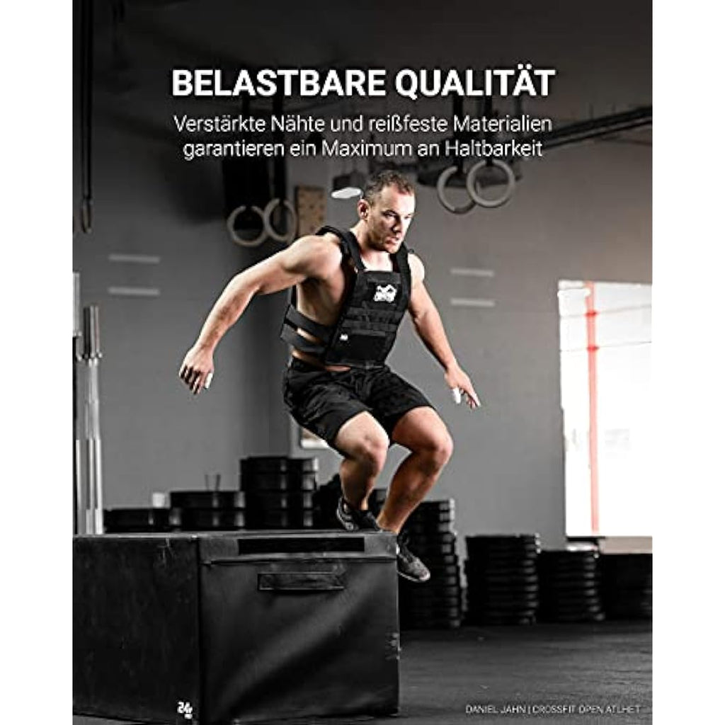 Phantom Athletics Weighted Vest – Adjustable Plate Carrier for Fitness