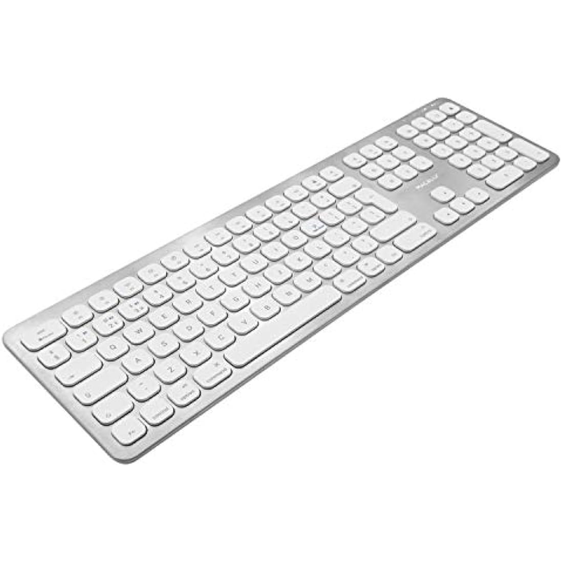 Macally Bluetooth Wireless Keyboard – UK Layout Aluminium Design