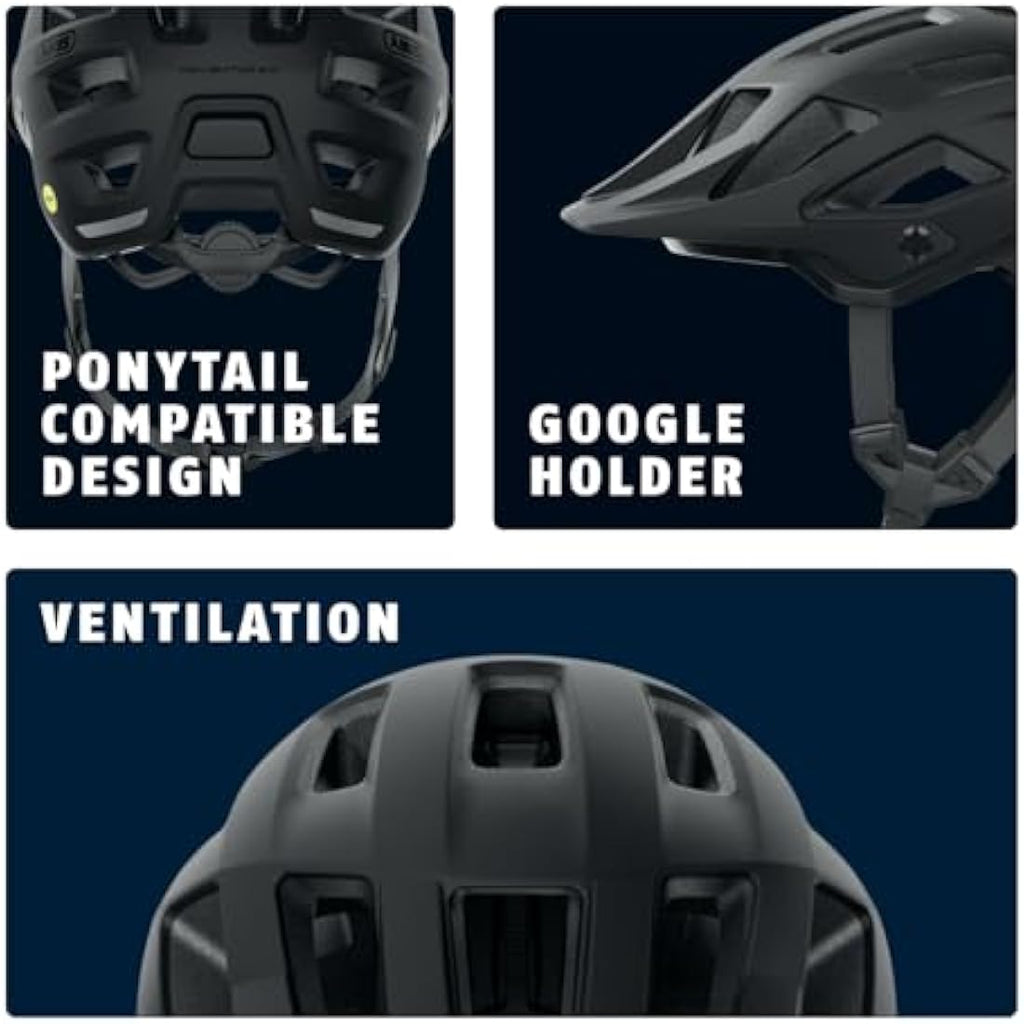 ABUS Moventor 2.0 MIPS MTB Helmet – Velvet Black All-Mountain Gear