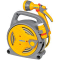 Hozelock Pico Reel 10m Compact Garden Hose Reel with Multi Spray Gun