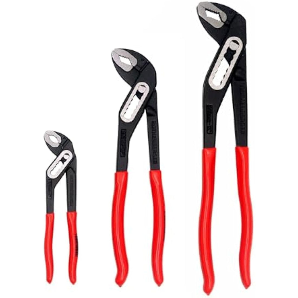 Rothenberger Water Pump Pliers Set - 3 Piece Induction Hardened Jaws