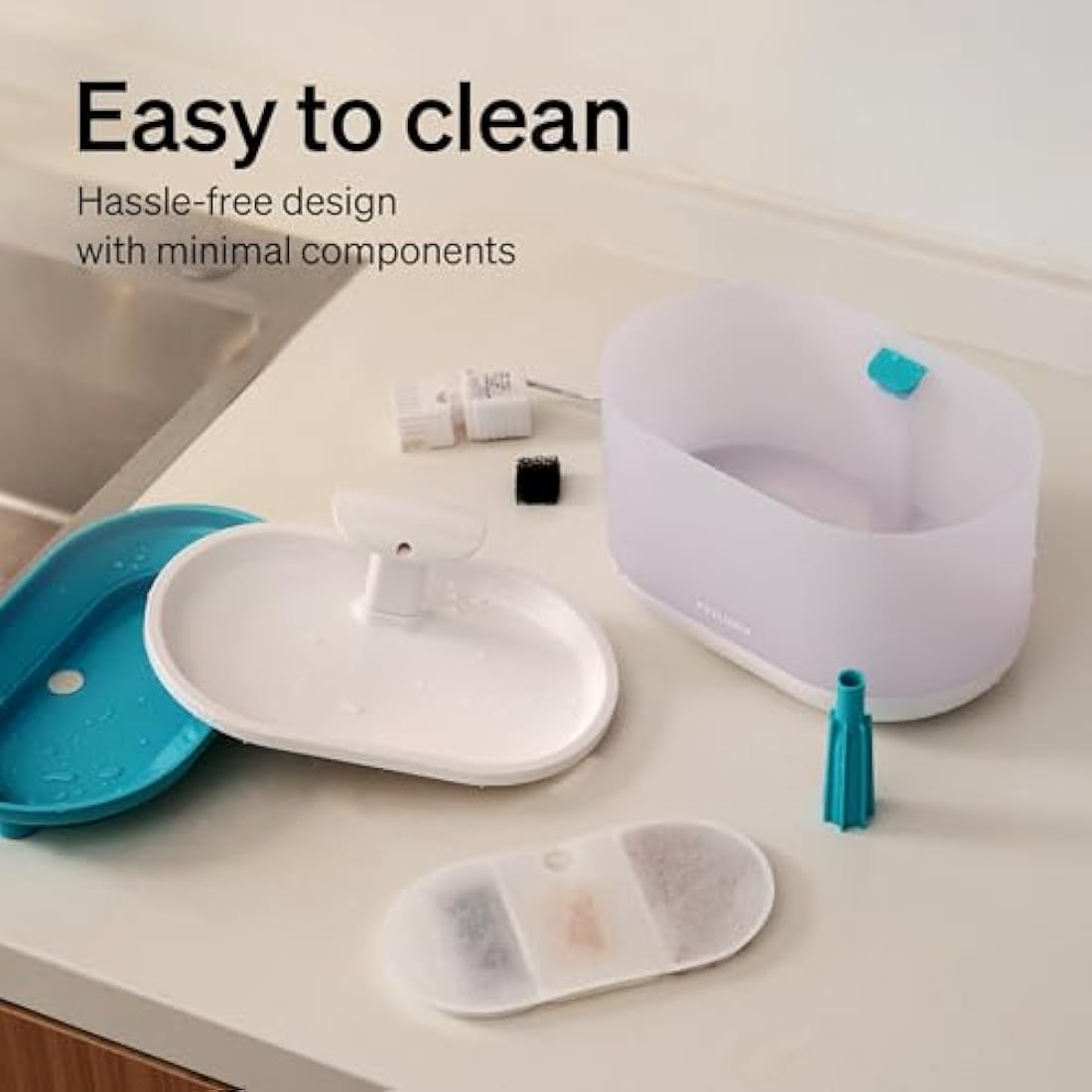 PETLIBRO Cat Water Fountain Filters – 8 Pack Quadruple Filtration System
