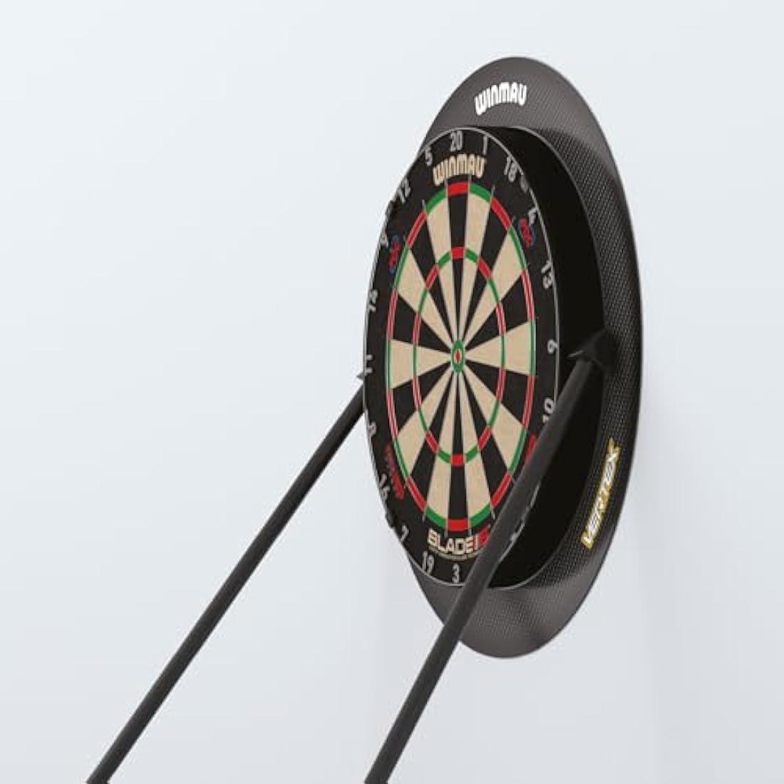 Winmau Vertex Dartboard Stand – Portable Adjustable Steel Tripod