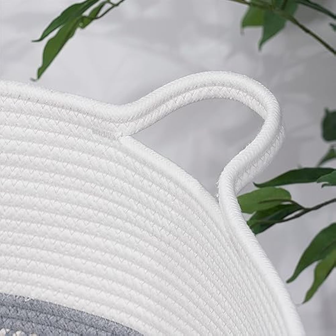 Jolof Store XXXL Cotton Rope Laundry Basket | Large Woven Storage Hamper