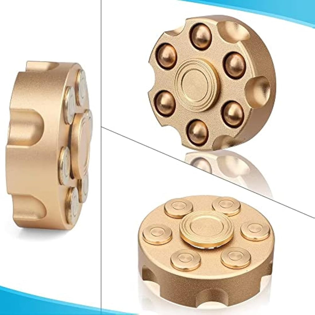 Metal Fidget Spinner – Detachable CNC Alloy Sensory Desk Toy
