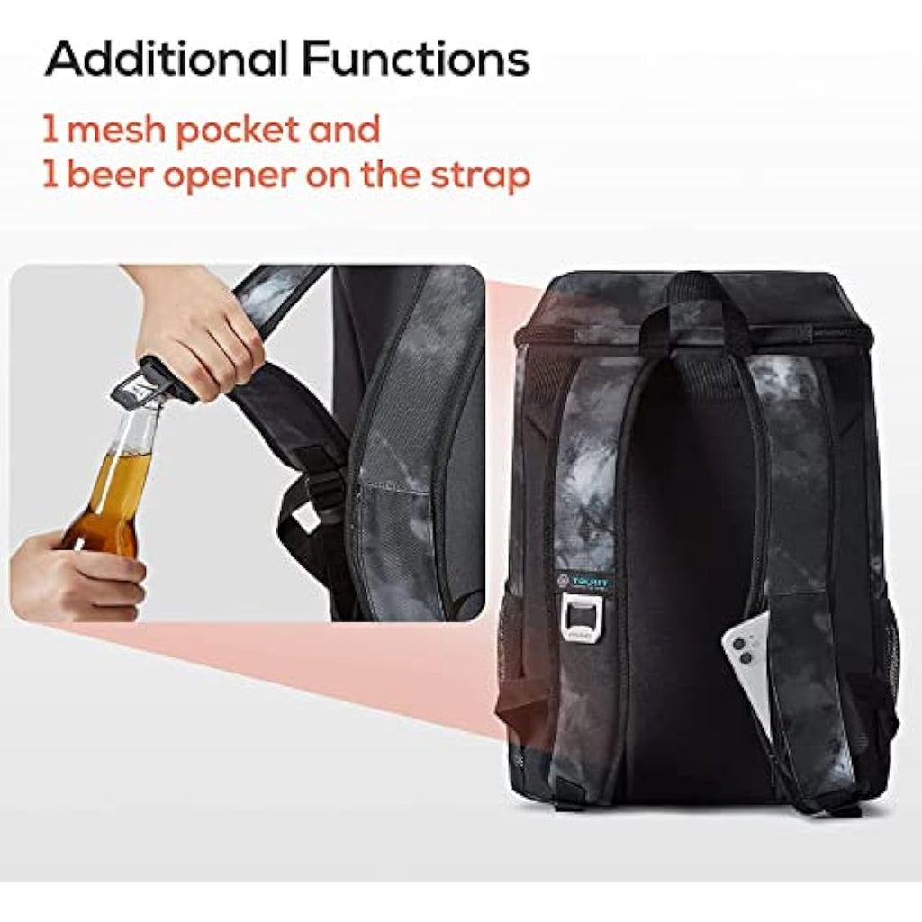 TOURIT Insulated Cooler Backpack – 30 Can Leak-Proof Lightweight Bag