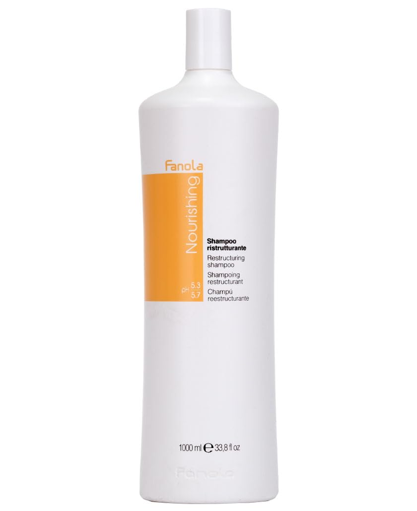Fanola Restructuring Shampoo | Milk Protein for Dry Hair - 1000ml
