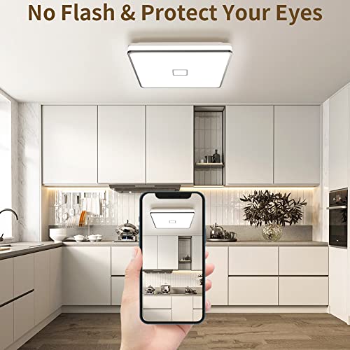 Airand 24W LED Ceiling Light – IP44 Waterproof 4000K Bathroom Lamp, 32.5cm