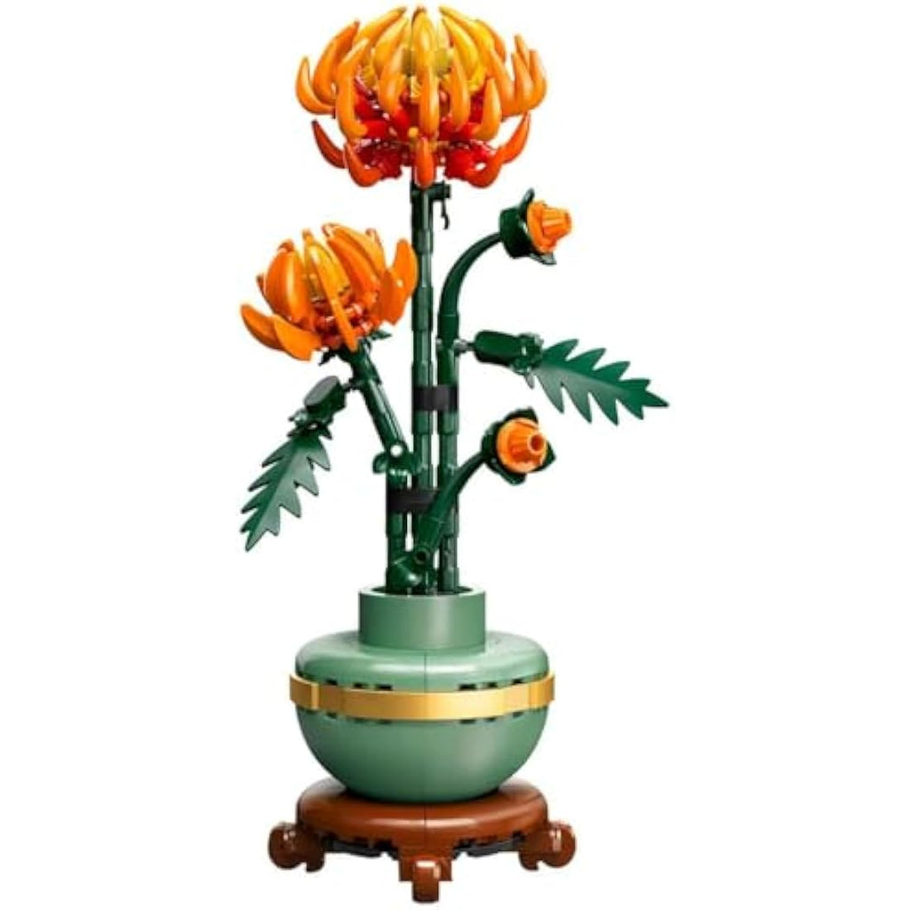LEGO Botanicals Chrysanthemum Artificial Flower Model Kit for Adults