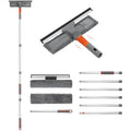 Baban 2-in-1 Window Squeegee Cleaner with 100-inch Extendable Pole