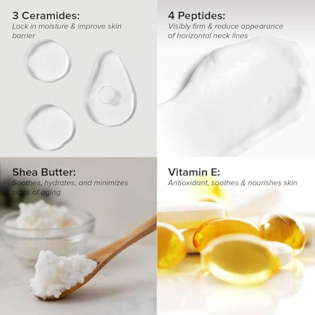 DRMTLGY Advanced Neck Firming Cream | Peptide & Vitamin E Skin Tightener