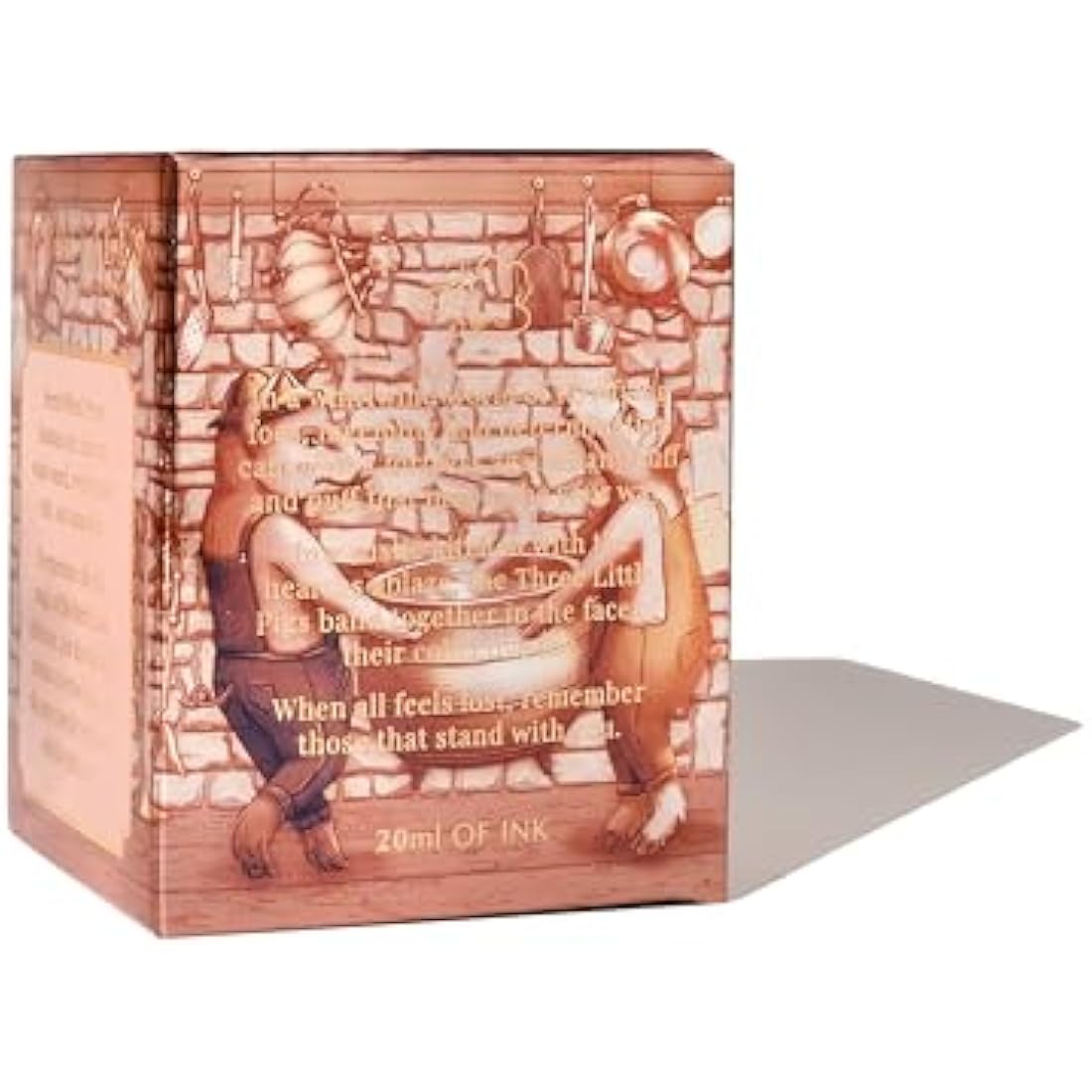 Ferris Wheel Press FerriTales Fountain Pen Ink – Light Copper, 85ml