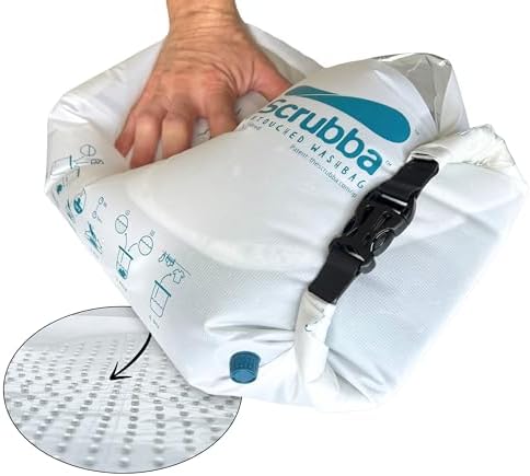 Scrubba Untouched Portable Wash Bag – Eco-Friendly Manual Travel Washer