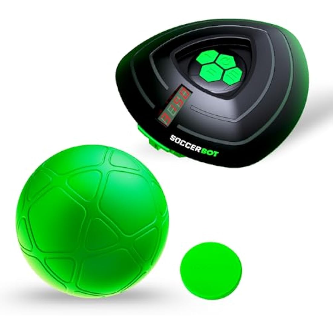 Jolof Store Soccer Bot Indoor Football Trainer – Smart Ball with 3 Speeds
