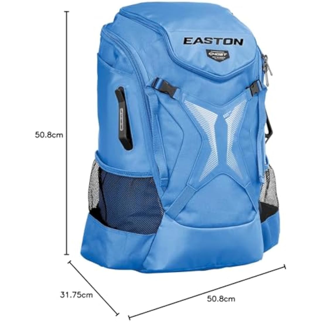 Easton Baseball & Softball Backpack – Bat Sleeves & Helmet Holder