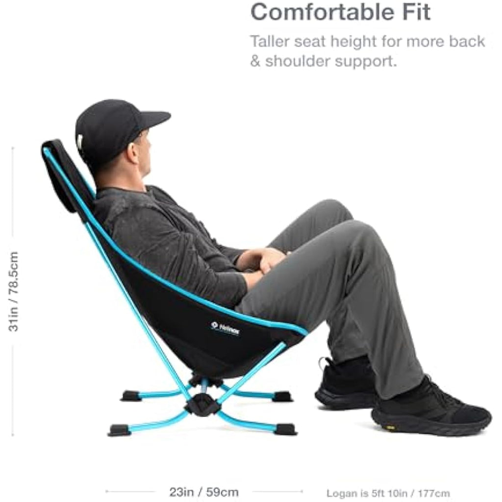 Helinox Beach Chair – Lightweight Collapsible Mesh Camping Chair