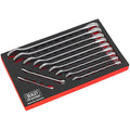 Sealey AK63254 11pc Imperial Combination Spanner Set | Chrome Vanadium