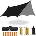 Jolof Store 5x5m Waterproof Octagon Camping Tarp – UV Sun Shelter
