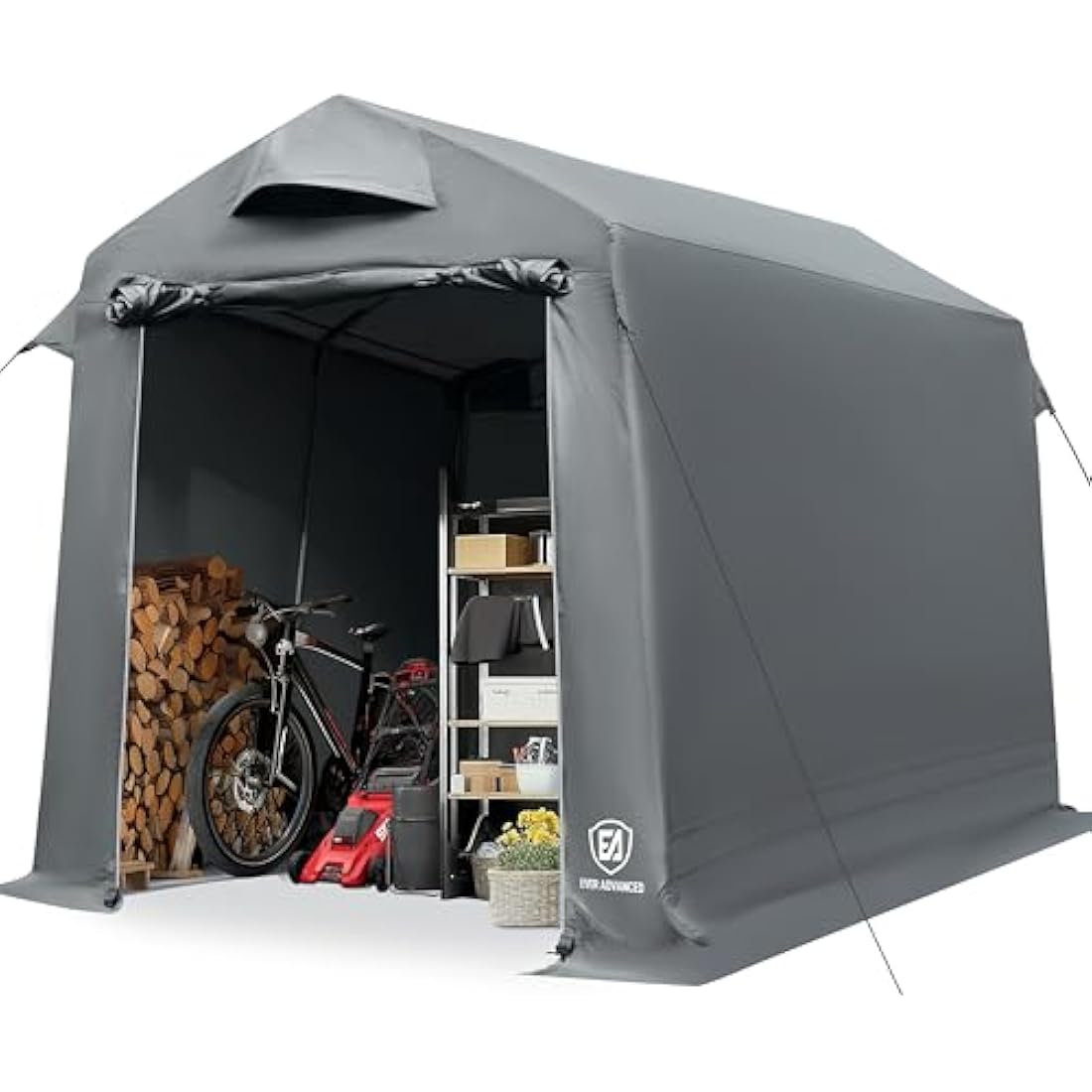 EVER ADVANCED Heavy Duty Outdoor Storage Shed | 3000mm Water Resistant