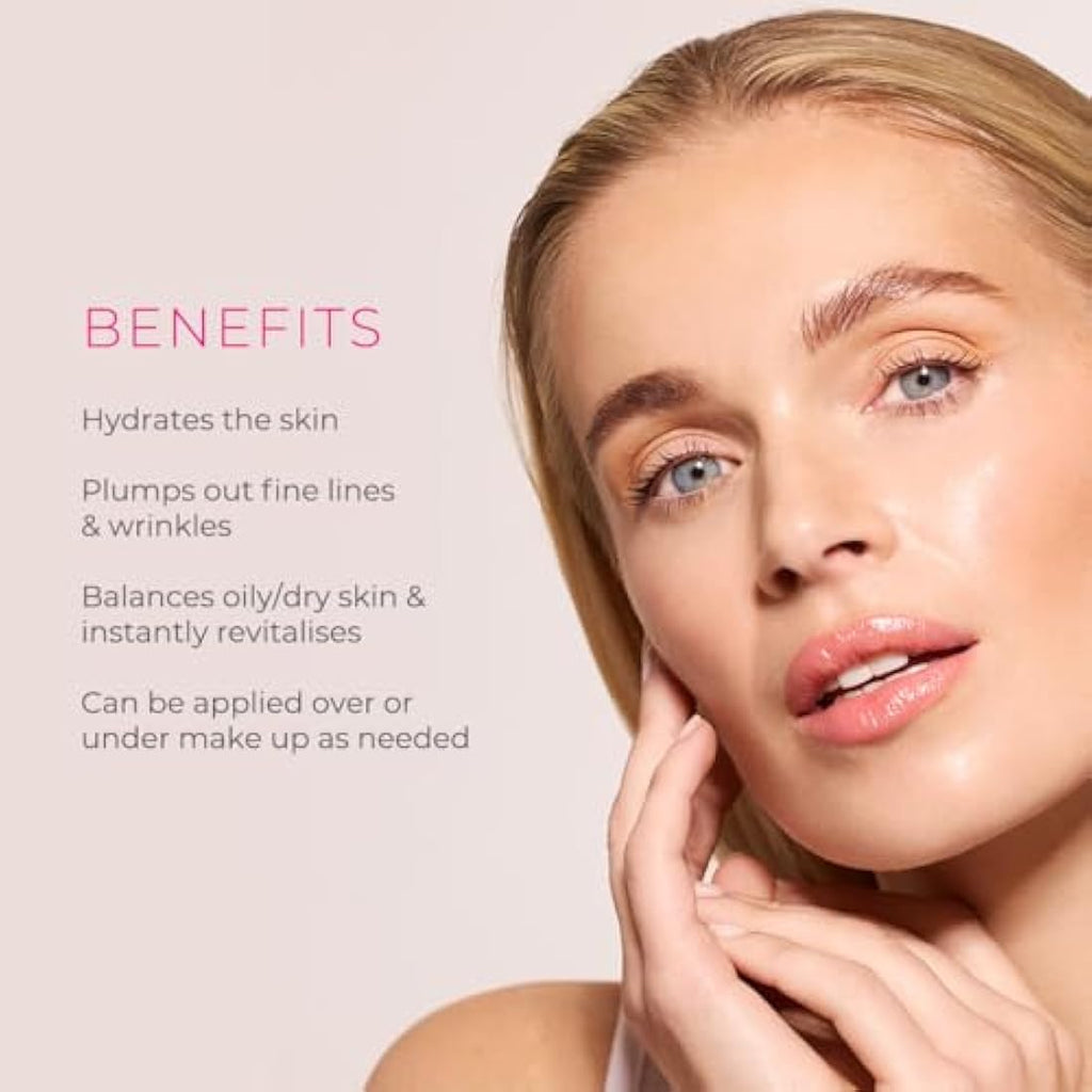 Ella & Jo Hyaluronic Face Mist – Hydrating & Plumping Facial Spray