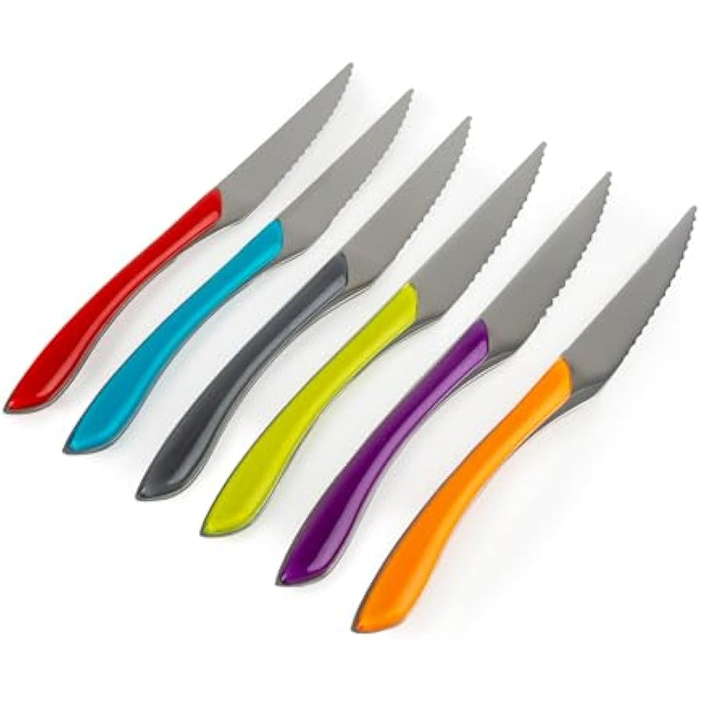Amefa ECLAT 24pc Cutlery Set – Colorful 18/0 Stainless Steel Dining