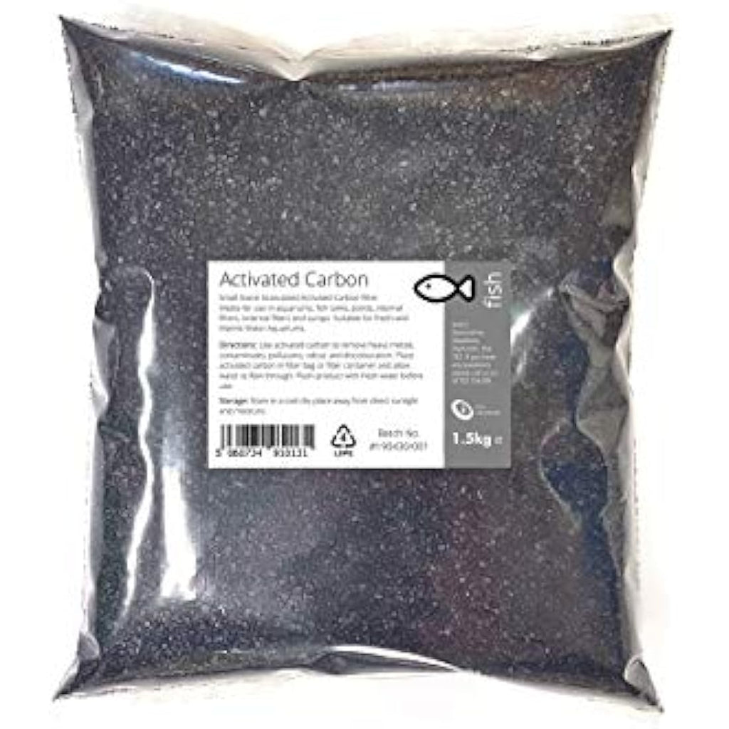 Activated Carbon 1.5kg | Small Charcoal Aquarium Filter Media