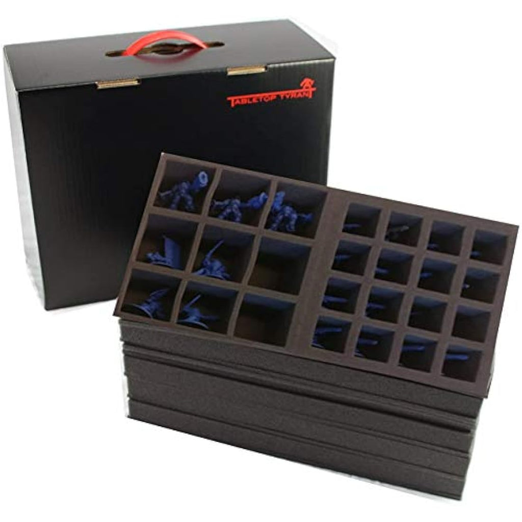 Tabletop Tyrant The Defender Figure Storage Case with Foam - 38cm