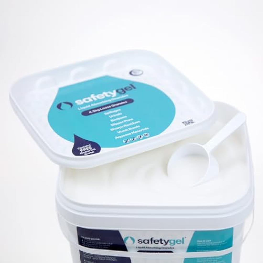 Datesand SafetyGel Super Absorbent Granules | 4.5kg Tub with Scoop