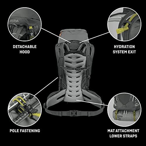 Salewa Alptrek 42+5 L Hiking Backpack | Alpine Trekking & Travel Pack