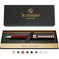 Scriveiner Ballpoint Pen – Deep Crimson Red Lacquer