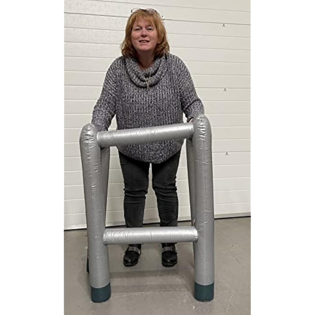 B&S Trendz Inflatable Zimmer Frame – Novelty Walking Frame Prop (88cm)
