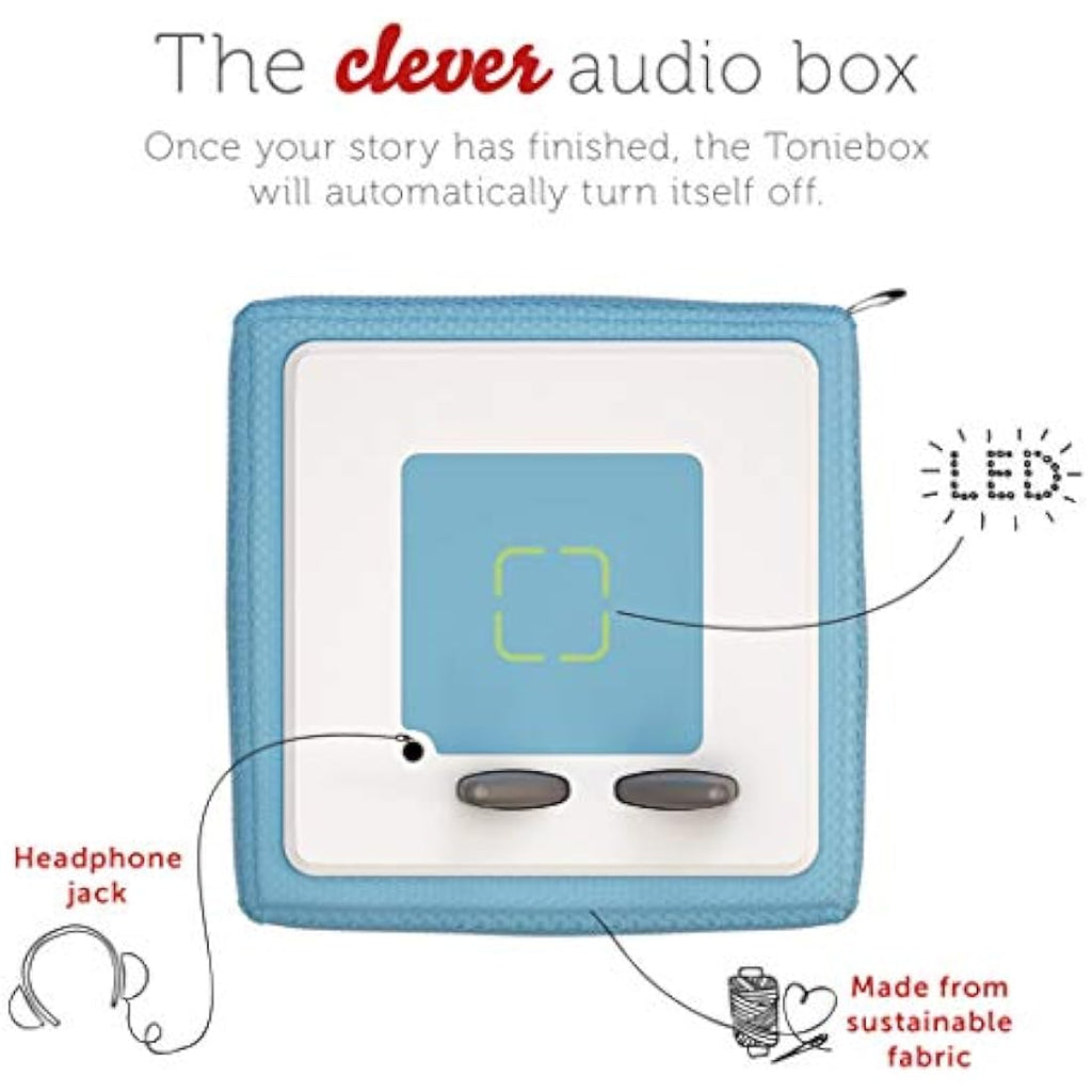 Tonies Toniebox Julia Donaldson Bundle - Light Blue Audio Player