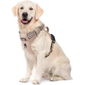 No Pull Dog Harness – Reflective Adjustable Mesh Vest, Brown