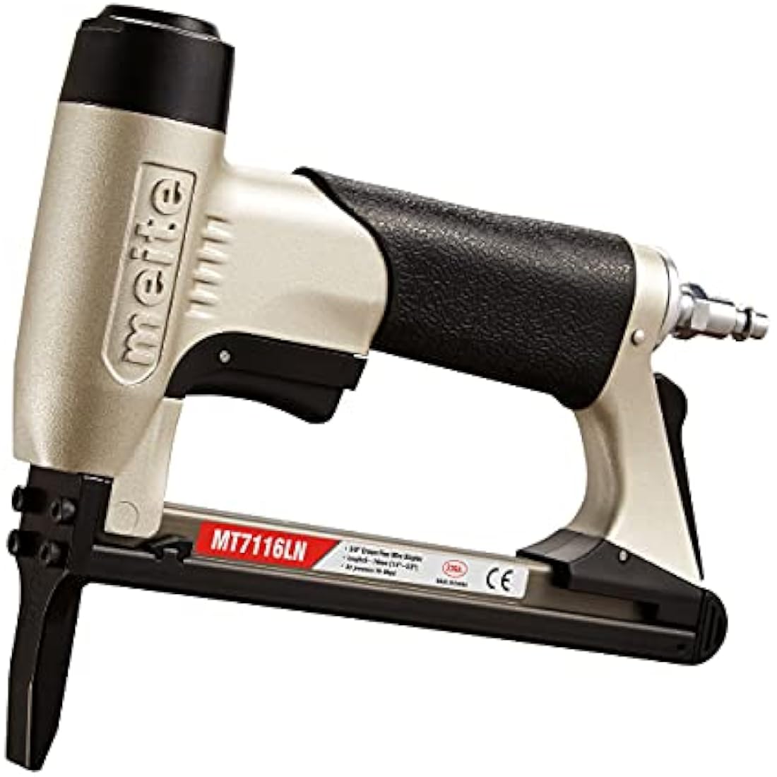 Meite MT7116LN Long Nose Air Stapler | 22 Gauge Type 71 Upholstery Gun