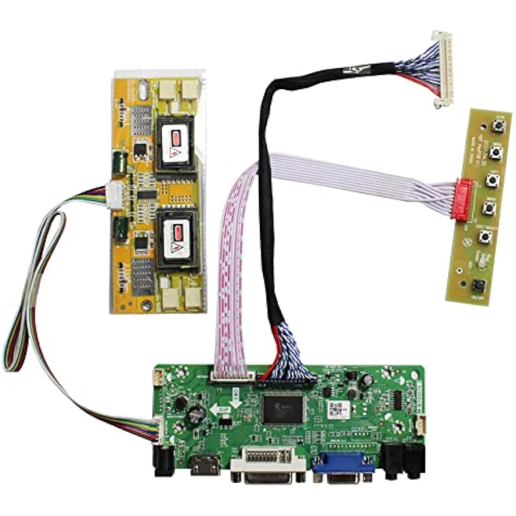 VSDISPLAY VGA DVI LCD Controller Board for M215HW03 LM215WF1 1080p