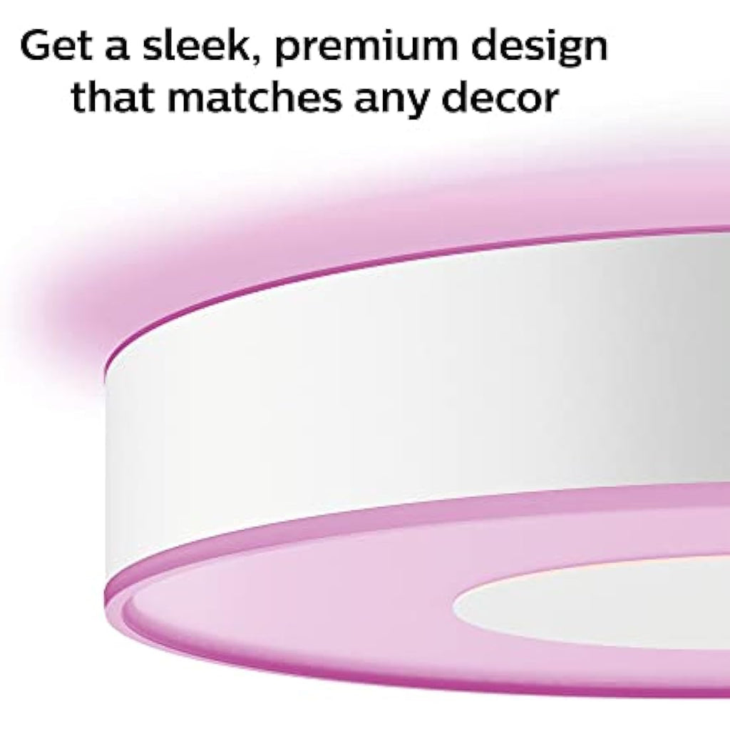 Philips Hue Xamento Smart LED Bathroom Ceiling Light – Medium Color