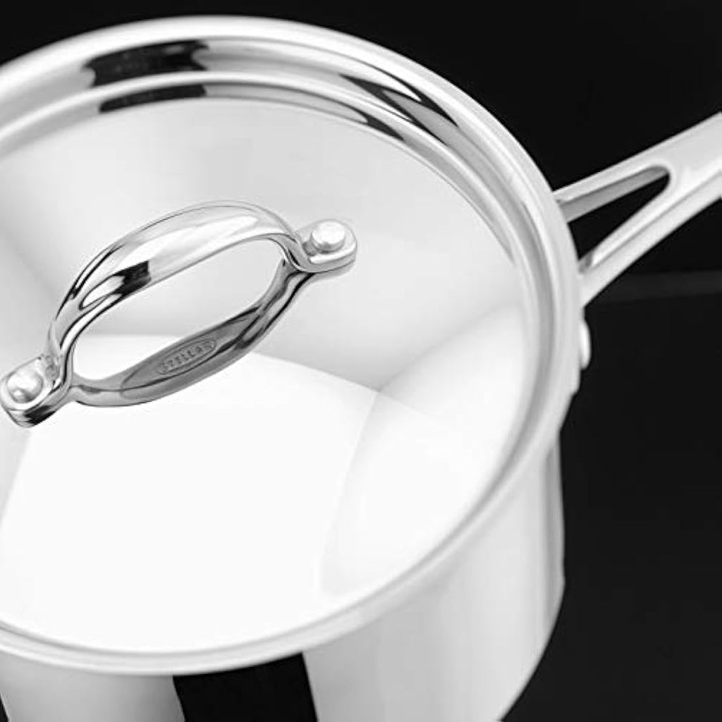 Stellar Profile 3-Piece Stainless Steel Saucepan Set | Induction Ready