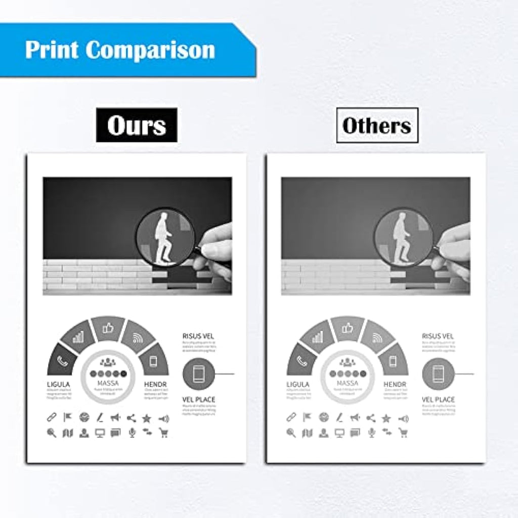 TOPRINT 117A W2070A Compatible Black Toner Cartridge for HP Color Laser - 2 Pack