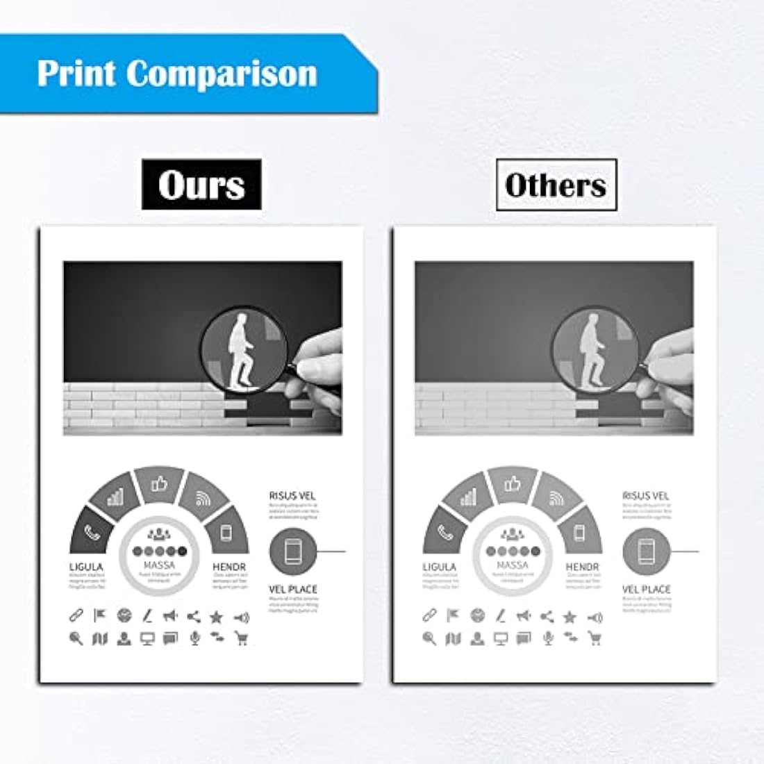 TOPRINT 117A W2070A Compatible Black Toner Cartridge for HP Color Laser - 2 Pack