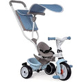 Smoby Baby Balade Blue Childrens Tricycle with Parental Steering