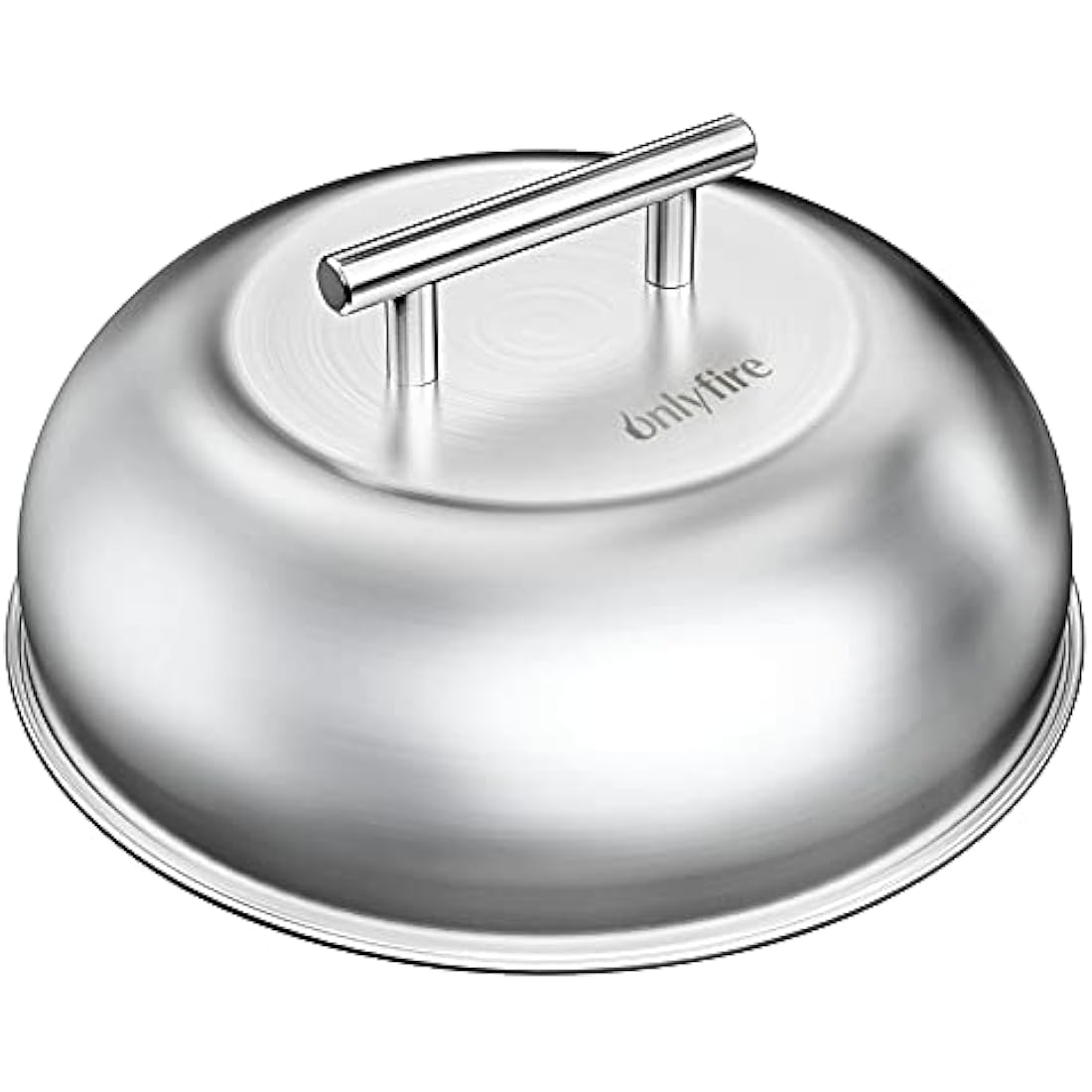 Stainless Steel Cheese Melting Dome | Round Griddle Basting Cover