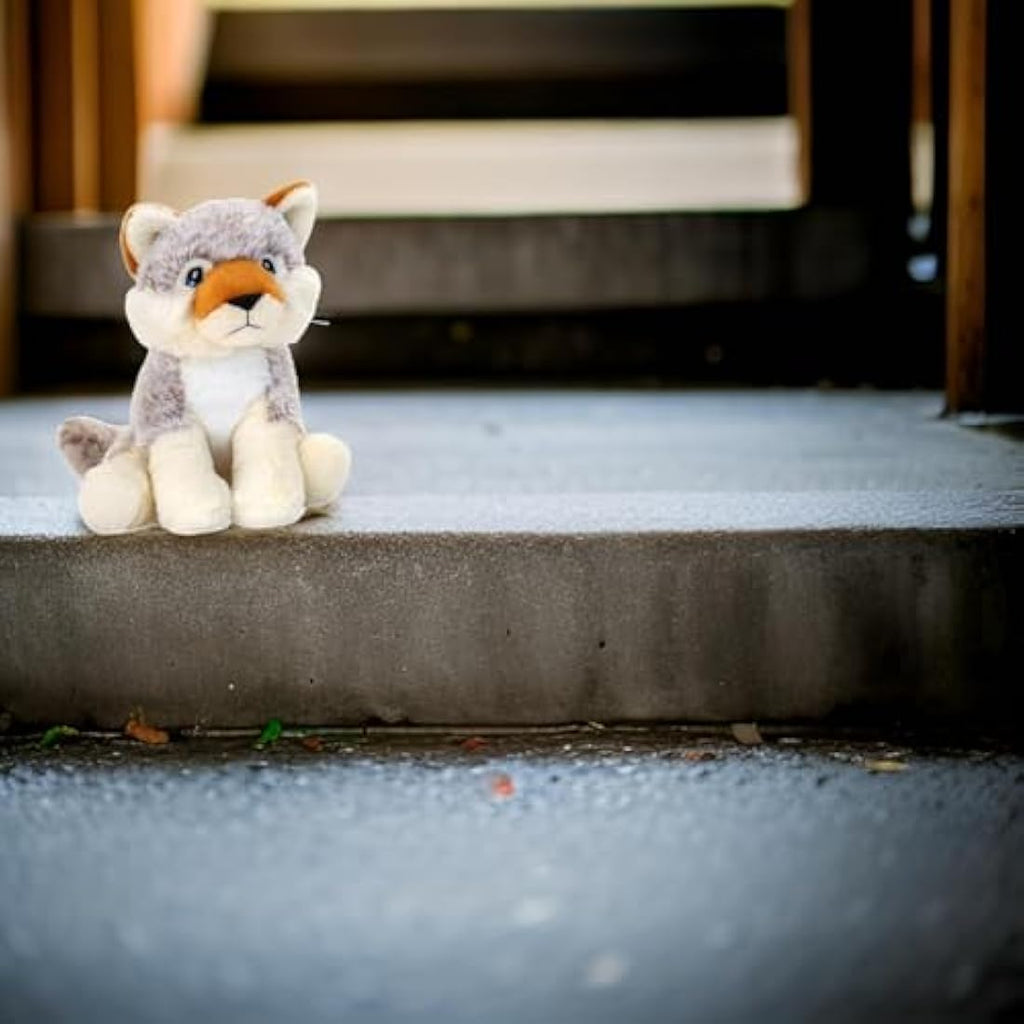 Wolf Plush Toy – 100% Recycled Eco-Friendly Soft Cuddly Toy